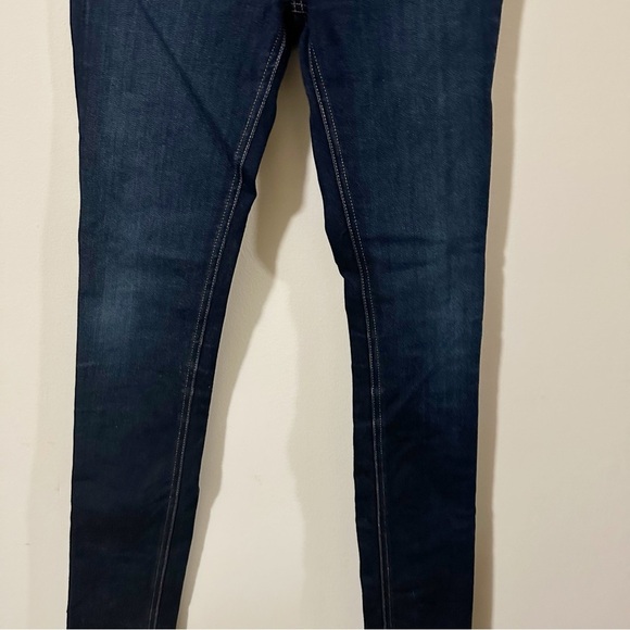 Rag and Bone Womens High Rise Skinny Long Blue Jeans Sz. 24 - Picture 11 of 12